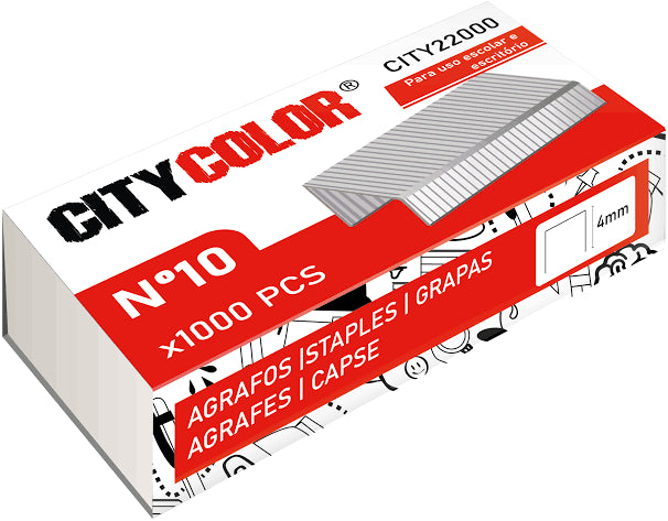 AGRAFOS Nº10 (Cx. 1000)