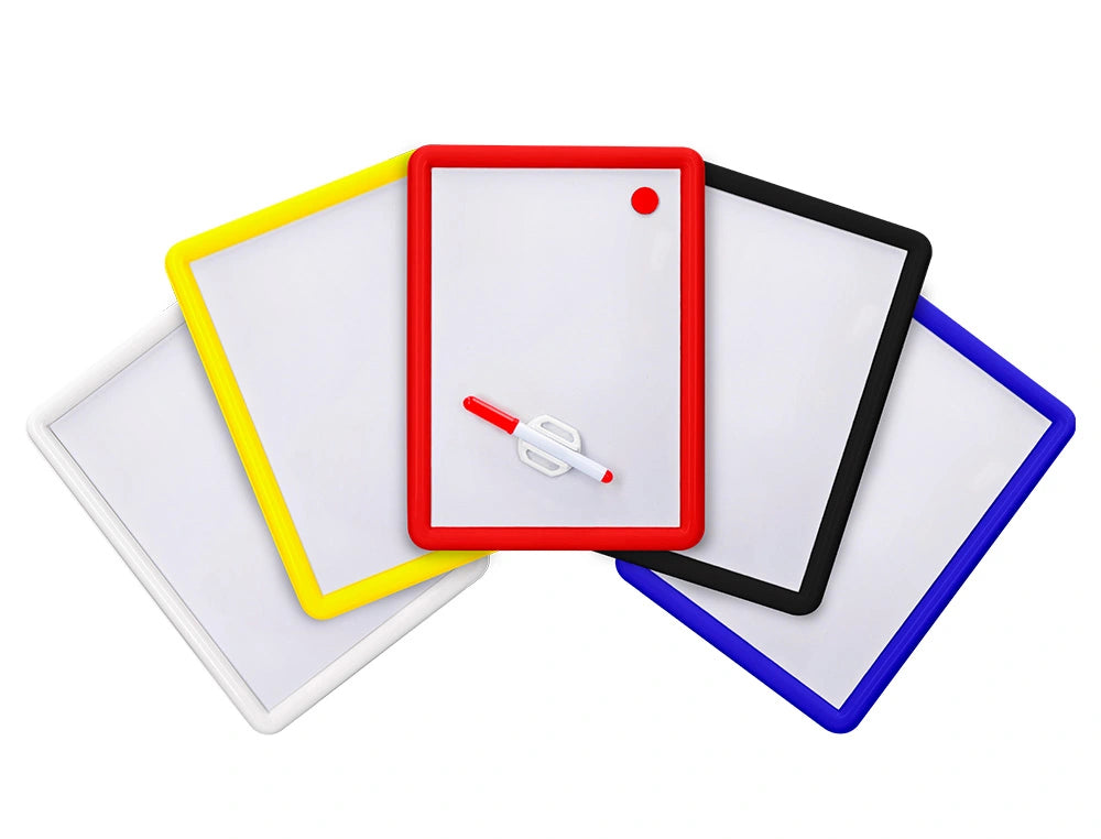 Quadro branco magnético, com marcador e apagador 25x35cm