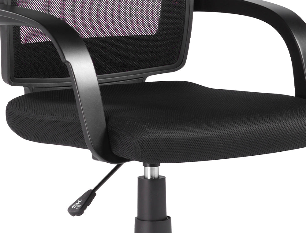 Cadeira de escritorio Q-Connect giratoria encosto medio KF19010