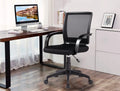 Cadeira de escritorio Q-Connect giratoria encosto medio KF19010