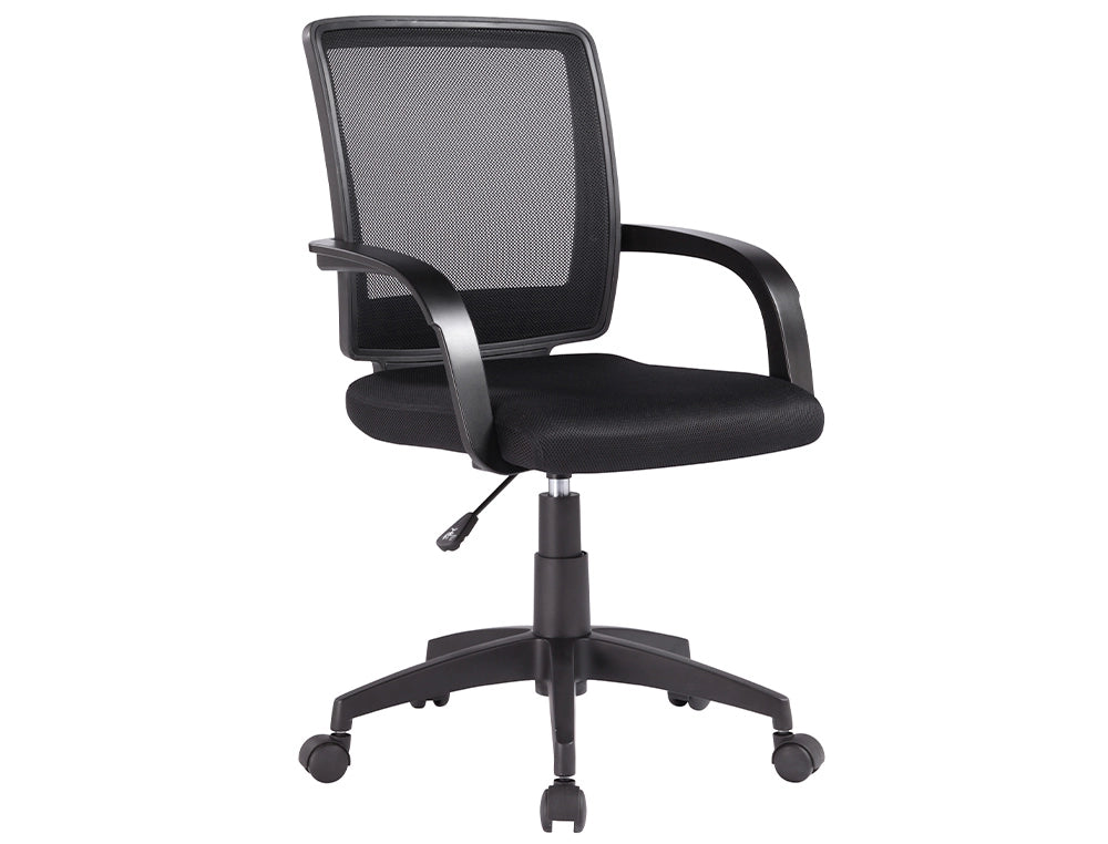 Cadeira de escritorio Q-Connect giratoria encosto medio KF19010