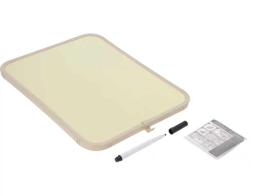 Quadro branco bi-office, magnético, cor amarelo 279x355mm