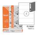 Etiquetas 190x61MM A4 (4x100fls)