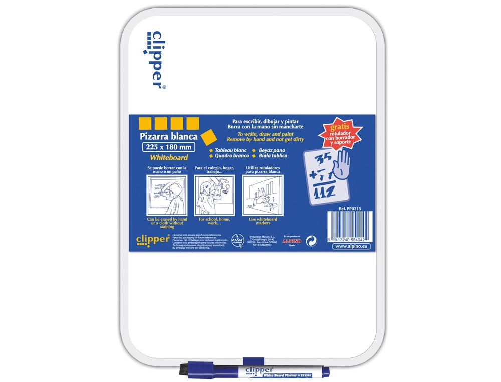 Quadro branco clipper 18x26cm