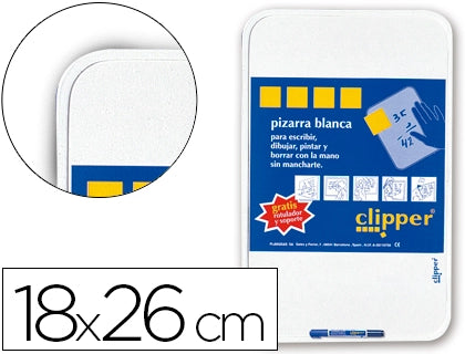 Quadro branco clipper 18x26cm