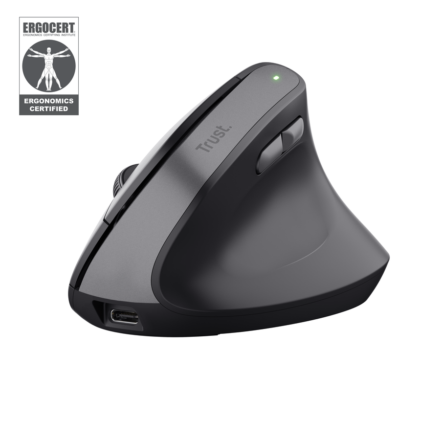 Rato TRUST TM-270 ergonómico sem fios
