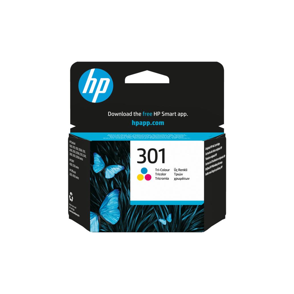 Tinteiro HP 301 Cores - HPCH562E
