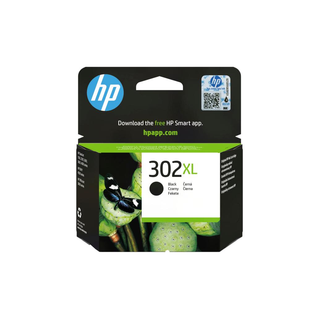 Tinteiro HP 302 XL Preto - HPF6U68A