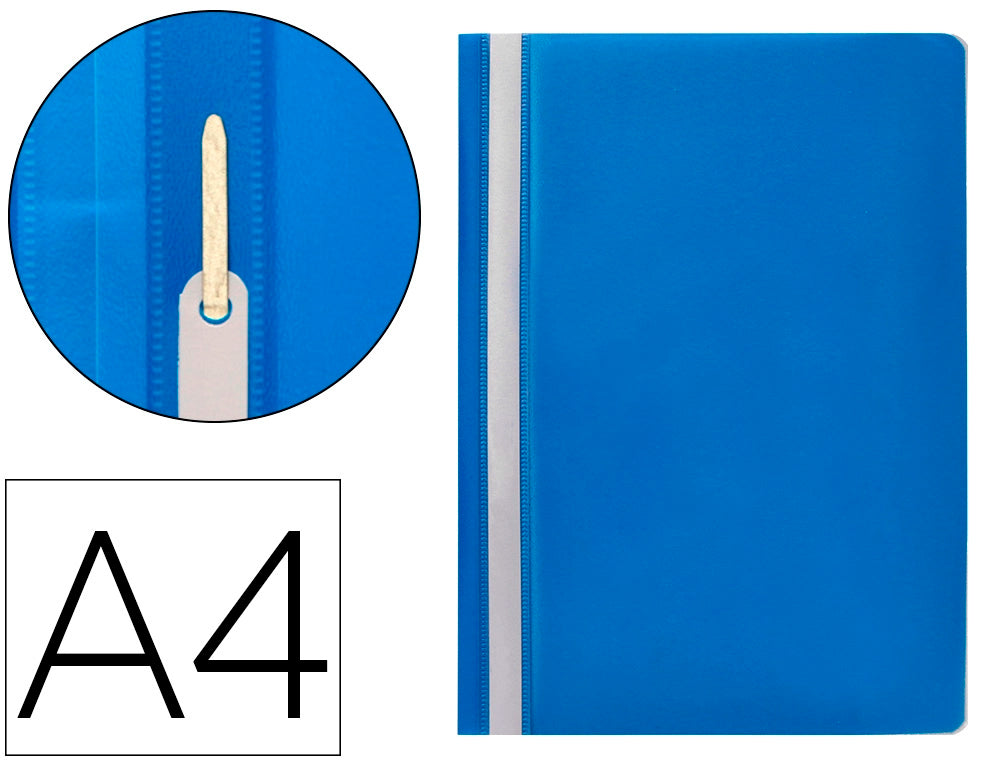 Classificador/Dossier c/ fastener em plastico A4