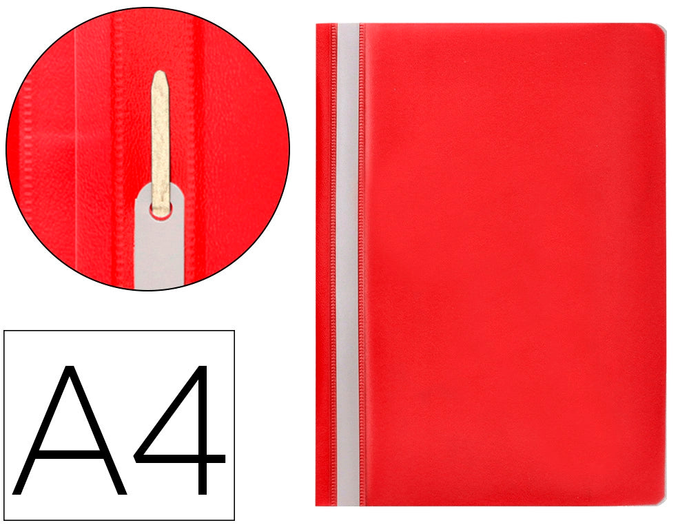 Classificador/Dossier c/ fastener em plastico A4