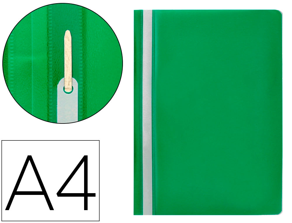 Classificador/Dossier c/ fastener em plastico A4