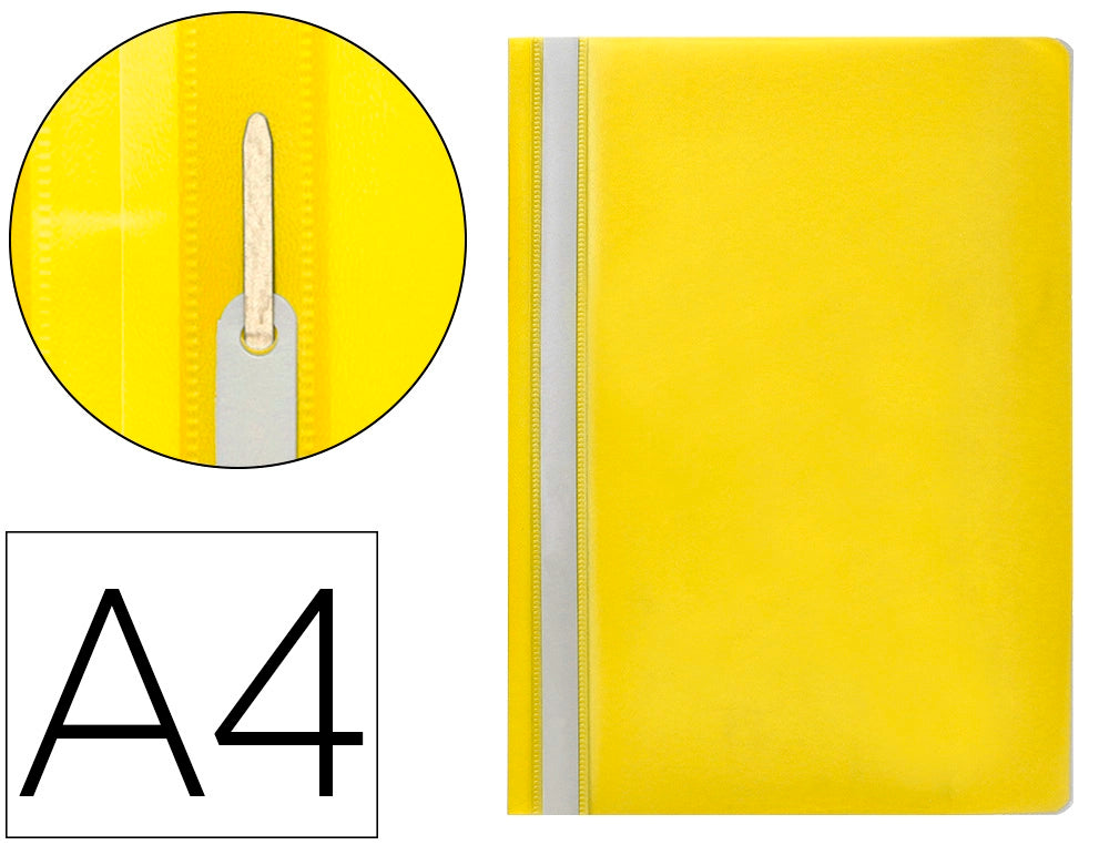 Classificador/Dossier c/ fastener em plastico A4