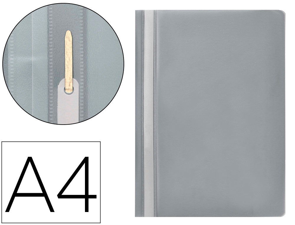 Classificador/Dossier c/ fastener em plastico A4
