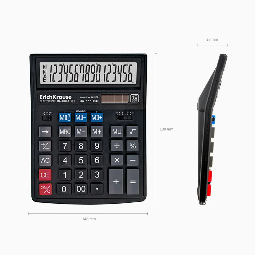 Calculadora de Secretária Erichkrause 16 Digitos