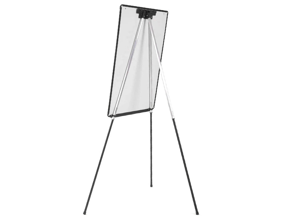 Quadro branco com tripé 70x103cm laminado