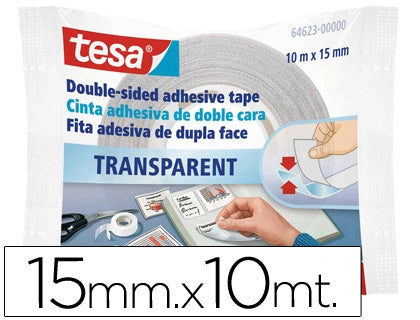 Fita Dupla Face Tesa 10x15mm (64623-00000-01)