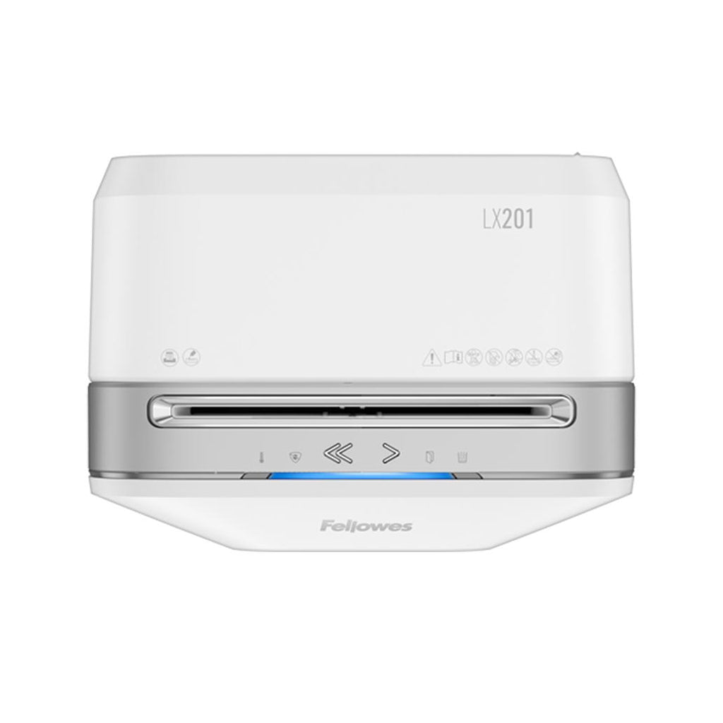 Destruidora 2x12mm Fellowes LX201 Branca P5 12Fls