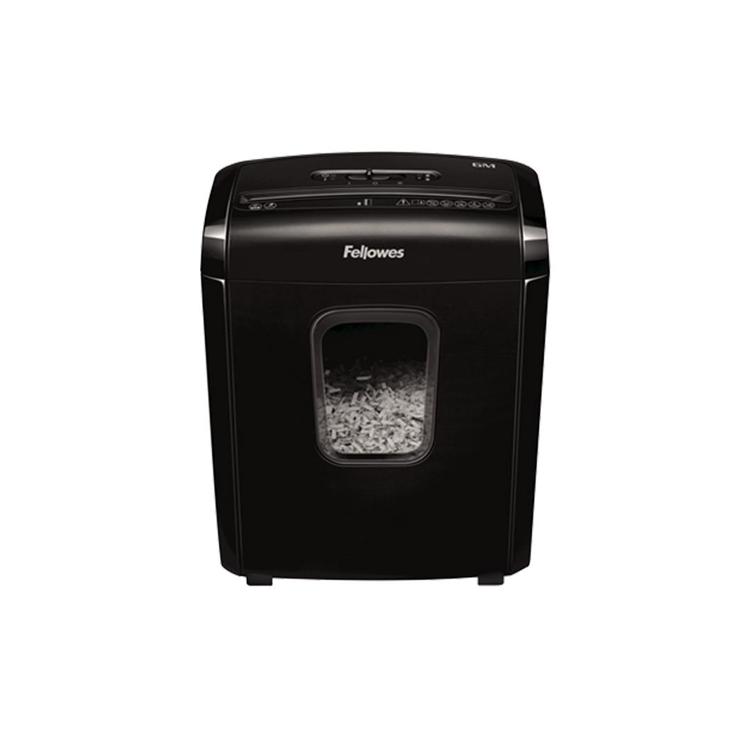 Destruidora 4x12mm Fellowes 6M Preto P4 6Fls