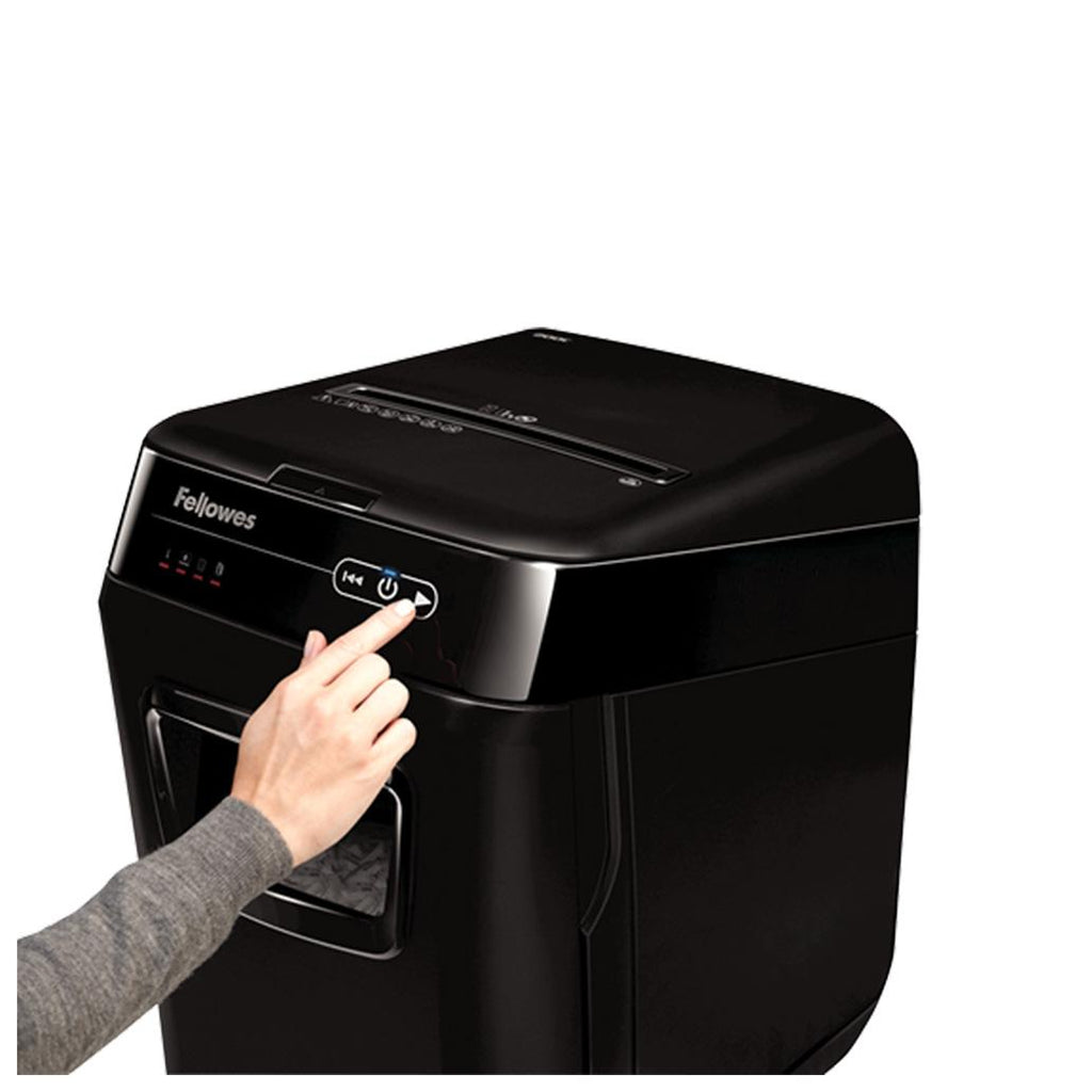 Destruidora 4x38mm, Fellowes, Preto, 150Fls
