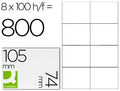 Etiquetas 105x74MM A4 (8x100fls)