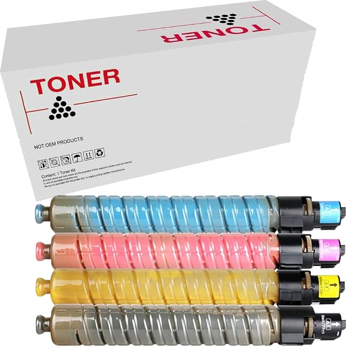 Toner Compatível Ricoh Aficio MP-C306/307/406/407 C/M/Y/BK