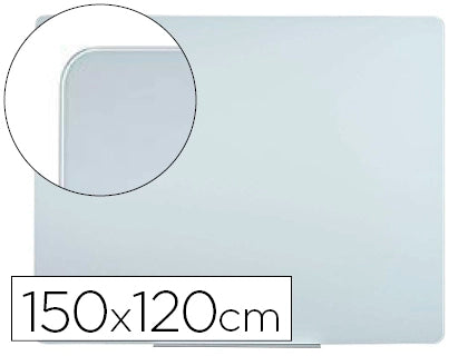 Quadro branco bi-office, cristal magnético 150x120 cm