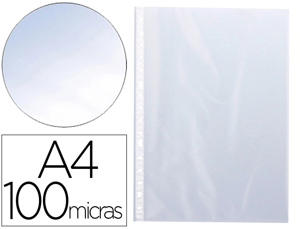 Bolsa catalogo/mica A4 100 mic cristal cx 100 un.