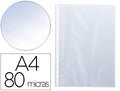 Bolsa catalogo/mica A4 80 mic cristal cx 100 un.