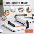 Guilhotina VEVOR 304,8 mm p/ papel A4, para 400 folhas máquina de cortar papel empilhado