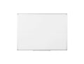 Quadro branco bi-office, magnético de aço vitrificado, moldura de alumínio 120x90cm c/ bandeja para acessórios