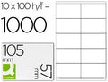 Etiquetas 105x57MM A4 (10x100fls)
