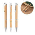 Esferográfica BETA BAMBOO em bambu com clipe em metal