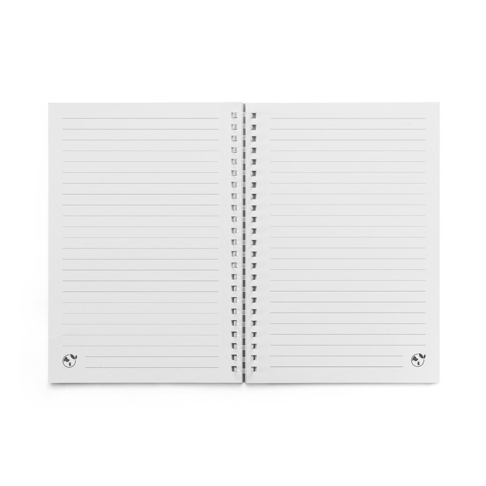 Bloco de notas A5 capa flexível, 160pag. pautado