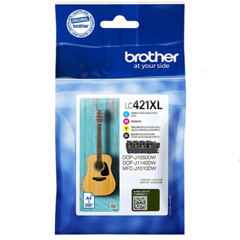 Pack Tinteiros Brother LC421 4 cores - LC421XLVAL