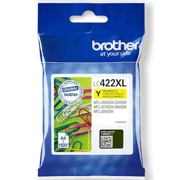 Tinteiro Brother LC422 Amarelo - LC422XLY