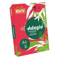 Papel de Fotocópia Adagio A4 80 g/m2 Vermelho Intenso 500 Folhas (22)