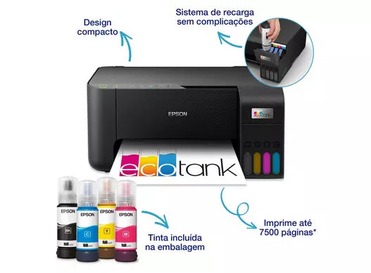 Impressora Multifunções Epson EcoTank ET-2860