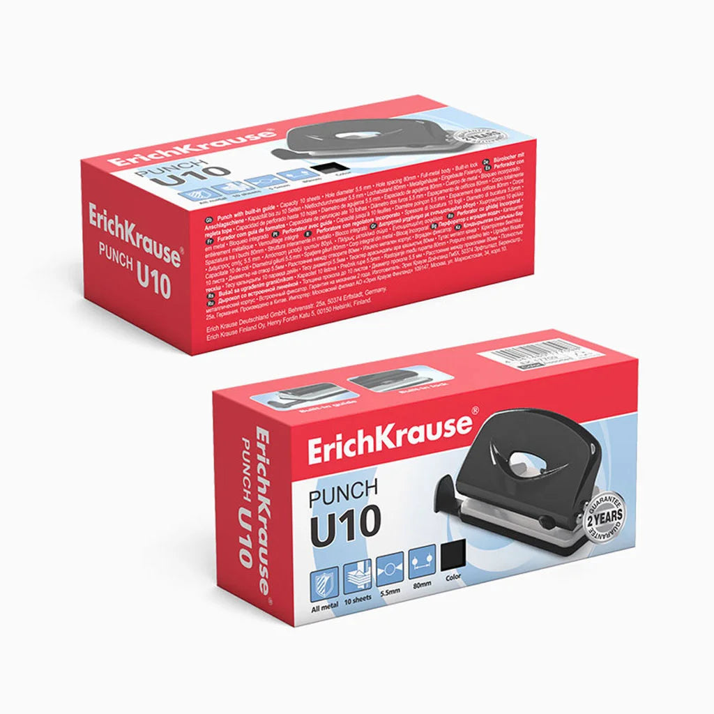 Furador ErichKrause U10, 10 fls.
